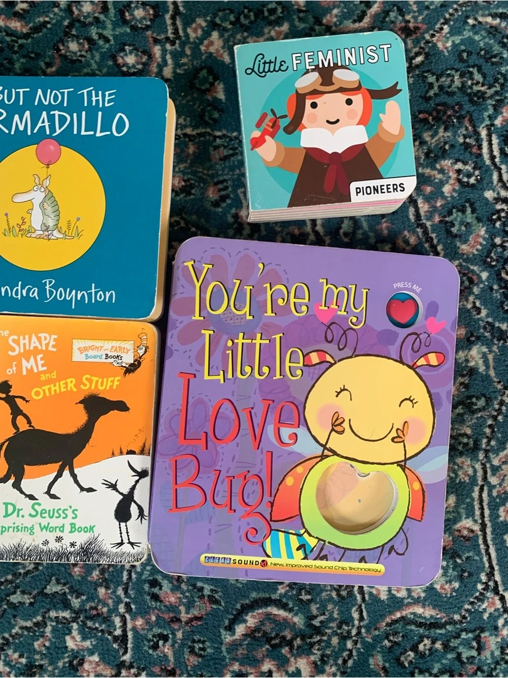 Dr. Seuss, Sandra Boynton, and More Children's Board Books Bundle  lot of 6